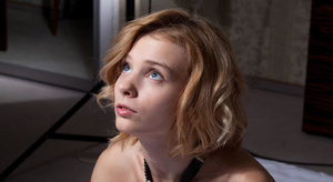 18 year old beauty uncovers her big tits before losing her virginity